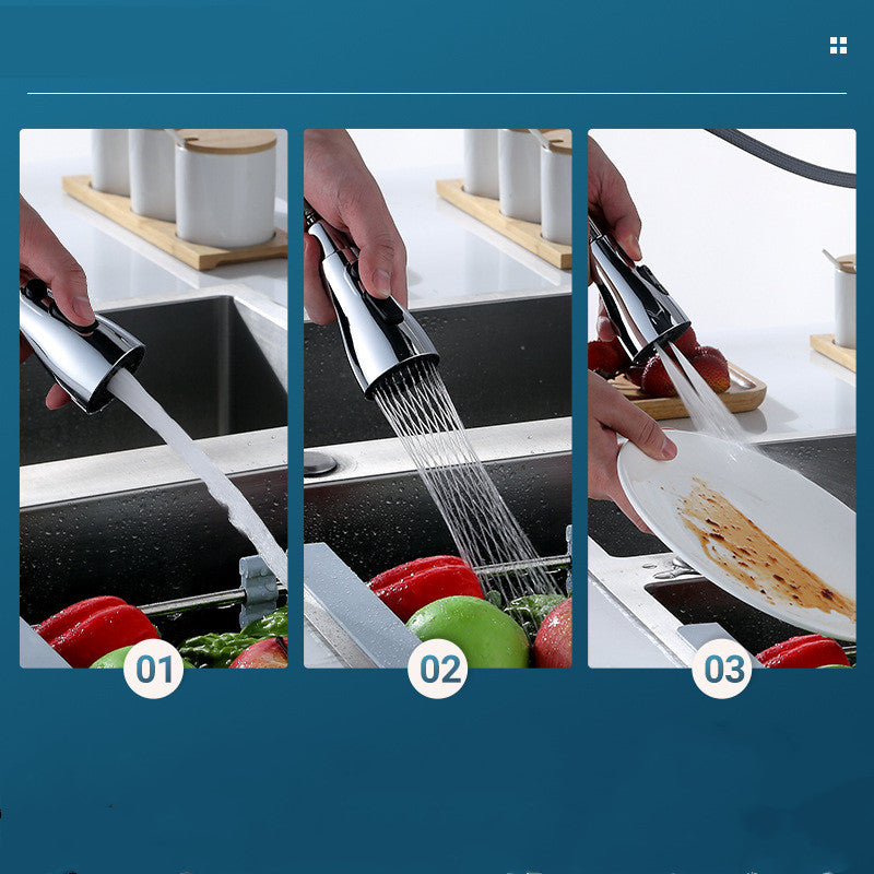 Universeller Druck-Wasserhahn