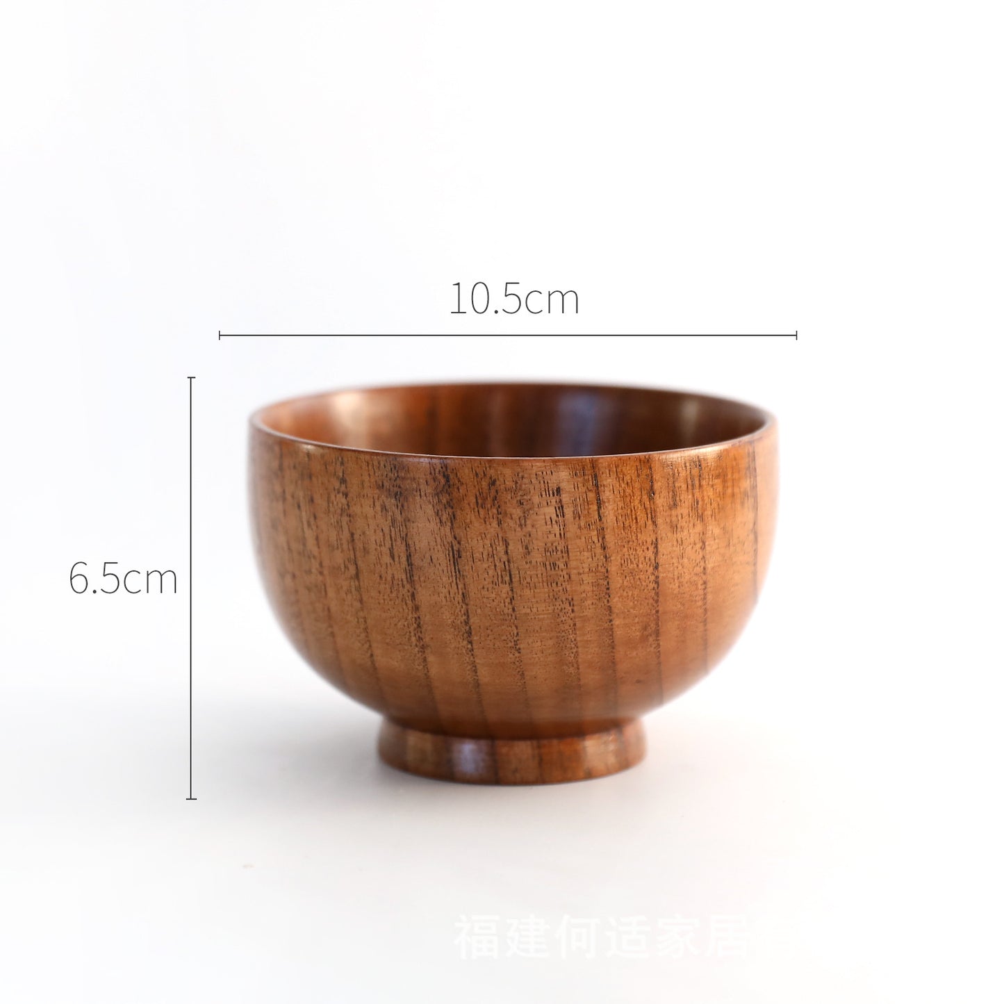 Holzschüsseln im japanischen Stil