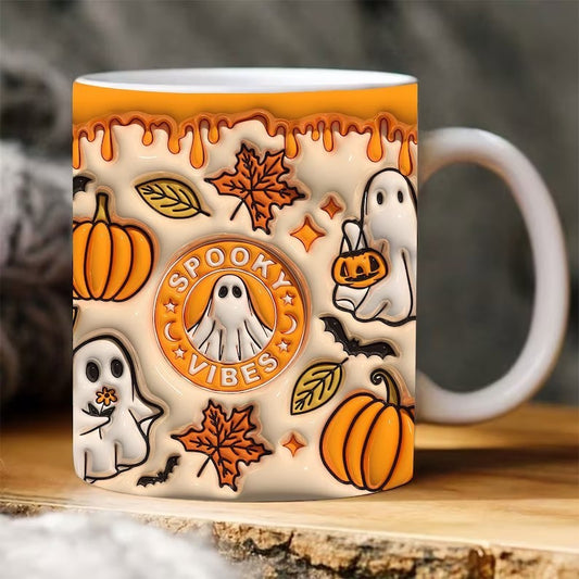 Kürbis Keramik Kaffeetasse – Stilvoller Genuss für jede Saison